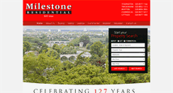 Desktop Screenshot of milestoneresidential.com